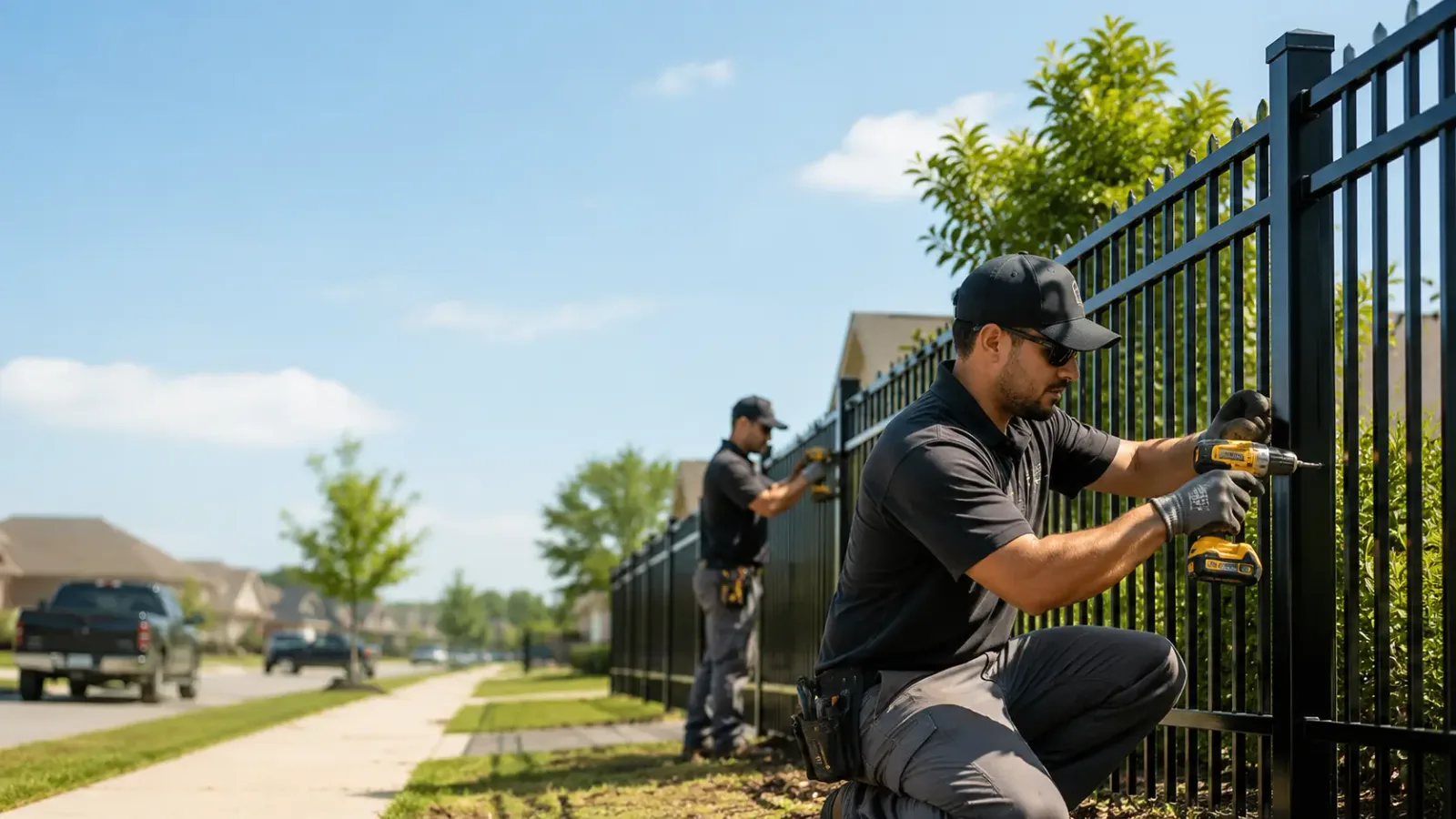 Metal Fence Installation in Cameron, WI